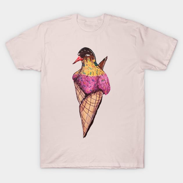 Frozen Yougburt T-Shirt by Animal Surrealism